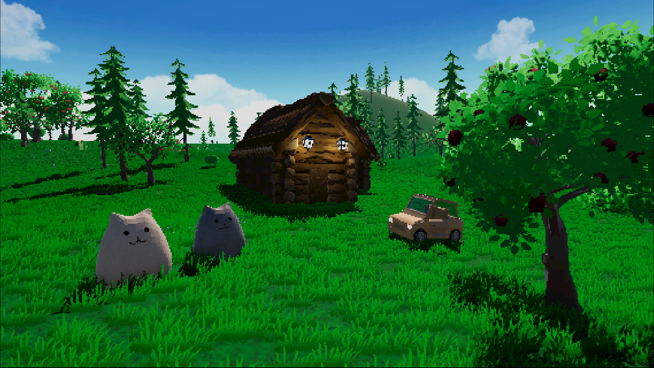 Blender landscape render